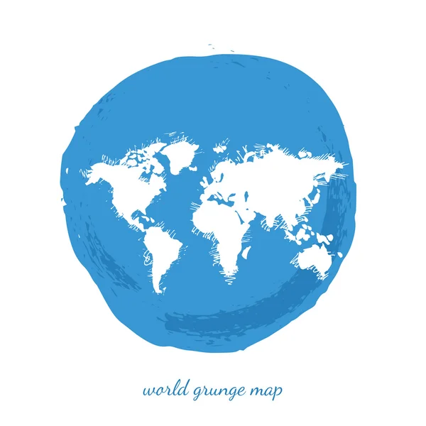 World Map Watercolor Vector Illustration Stock Vector Image By