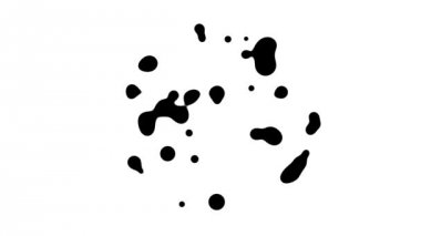 Sıvı parçacıkların arka plan