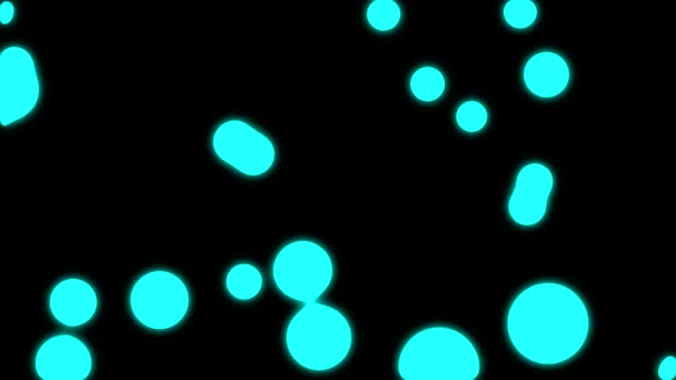 Liquid particles background — Stock Video