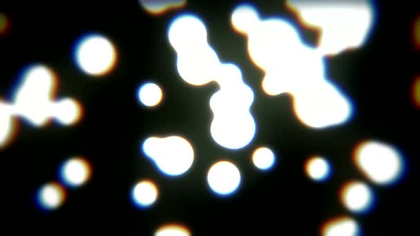 Liquid particles background — Stock Video