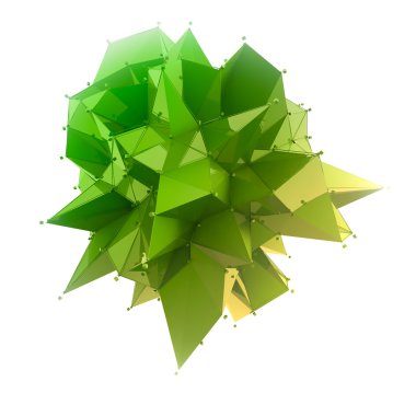 3D render bilgisayar grafik Cg. kristal illüstrasyon yapısı. Bir küme. Benim değişen daha.