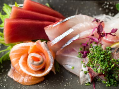 Japon çiğ balık - sashimi