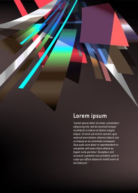 Soyut renkli arkaplan