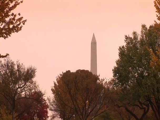 Lincoln Memorial Monument — Stock Video