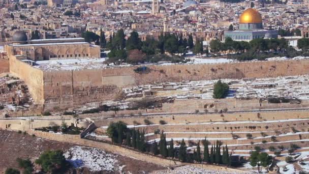 エルサレムおよび寺院の台紙 — ストック動画