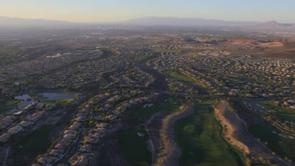 Étalement de banlieue près de Las Vegas — Video