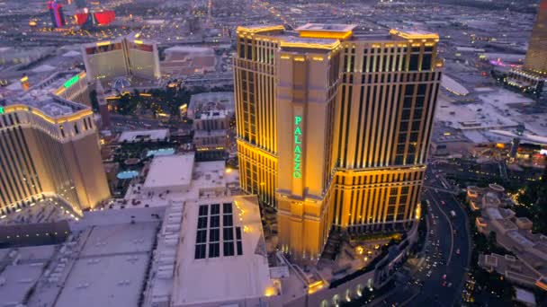 Palazzo Hotel a Las Vegas — Video Stock