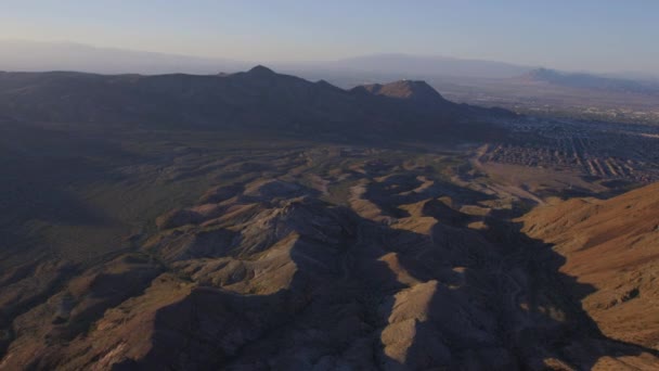 Mountains near Las Vegas — Stock Video