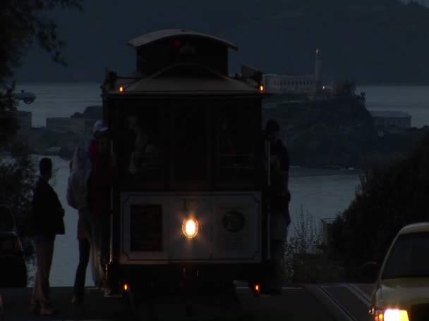 旧金山缆车 — 图库视频影像
