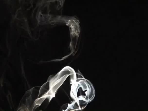 Incence rook stijgt — Stockvideo
