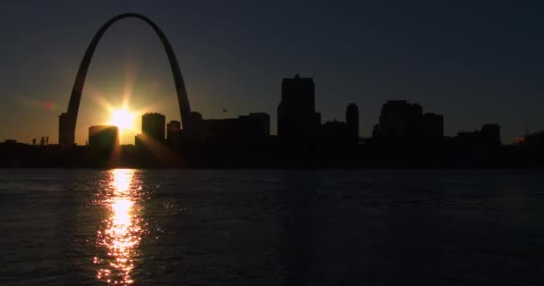 Arco di St. Louis — Video Stock