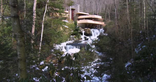 La casa de Frank Lloyd Wright — Vídeo de stock