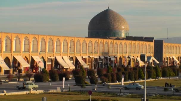 Plaza Naqsh-e Jahan en Isfahan — Vídeo de stock