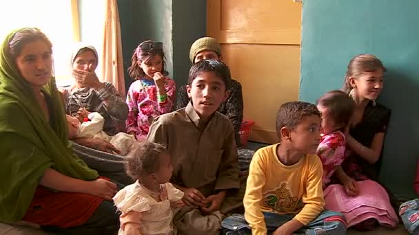 一次家庭聚会在阿富汗 — 图库视频影像