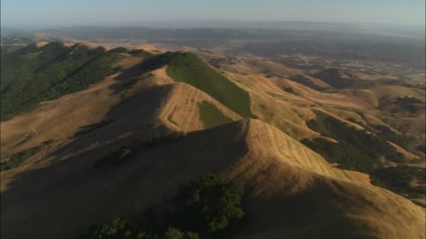 Hills north of the Santa Maria Valley — Stock Video