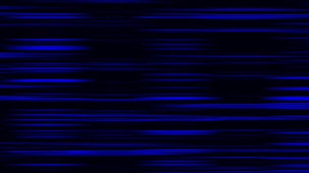 Horizontale, oszillierende Linien — Stockvideo