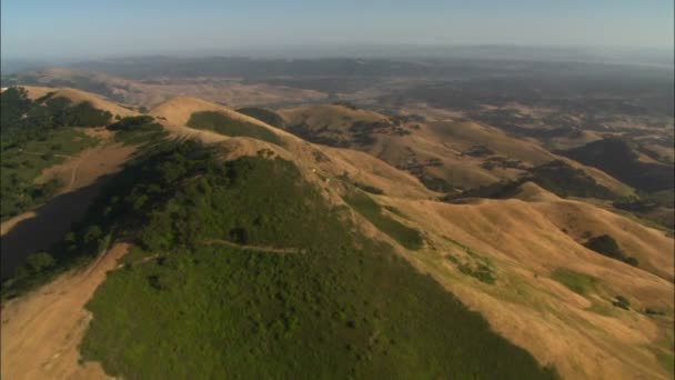 Colline a nord della Valle di Santa Maria — Video Stock