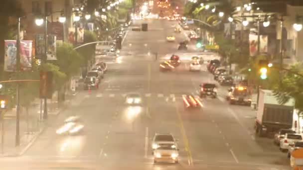 在市中心区的交通 — 图库视频影像
