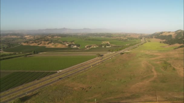 Santa Barbara County vineyards — Stock Video