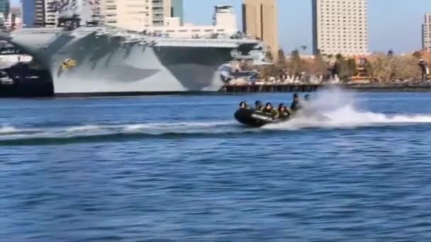 Les marines pratiquent un assaut amphibie à l'atterrissage — Video