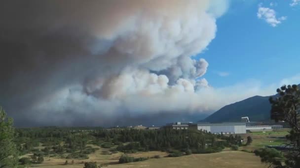 Colorado Waldo Kanyon yangında — Stok video