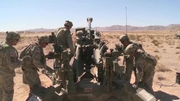 U.S. Marines artillerie de tir — Video