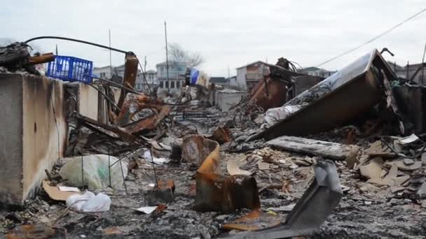 A área de Breezy Point de Queens — Vídeo de Stock