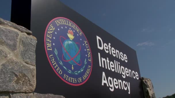 Agenzia di spionaggio dell'intelligence della difesa — Video Stock