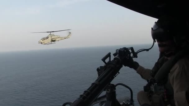 Laut AH-1 Super Cobra — Stok Video