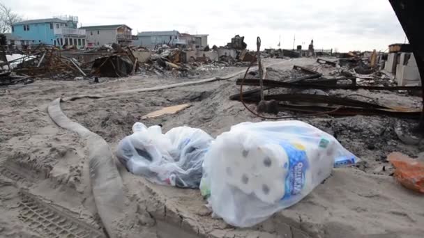 A Breezy Point területe Queens — Stock videók