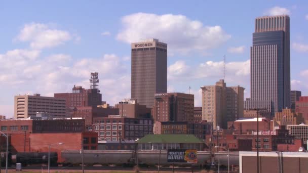 Omaha skyline de día — Vídeo de stock