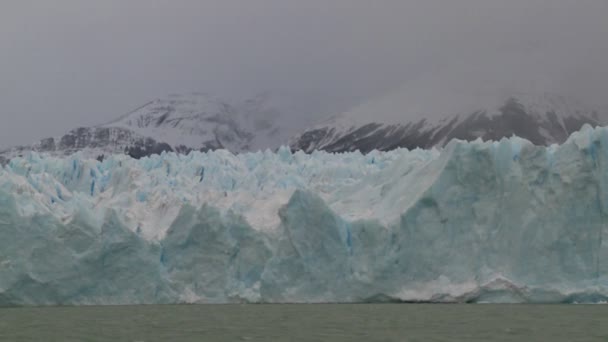 Borde de un glaciar en Canadá — Vídeos de Stock