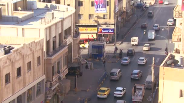 Reggel skyline view Amman — Stock videók