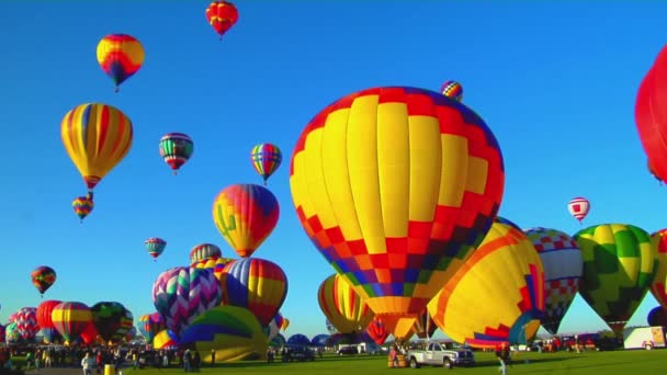 Festival de globos de Albuquerque — Vídeo de stock