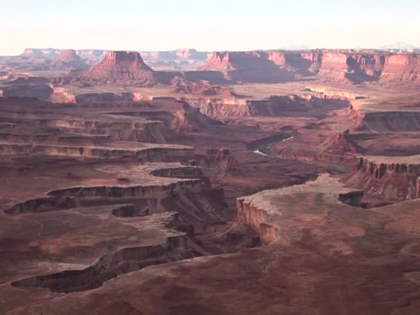 Amazing canyons of desert Southwest — Stock Video