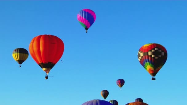 アルバカーキの熱気球フェスティバル — ストック動画