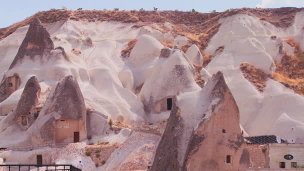 Płonący mieszkań w Cappadocia — Wideo stockowe