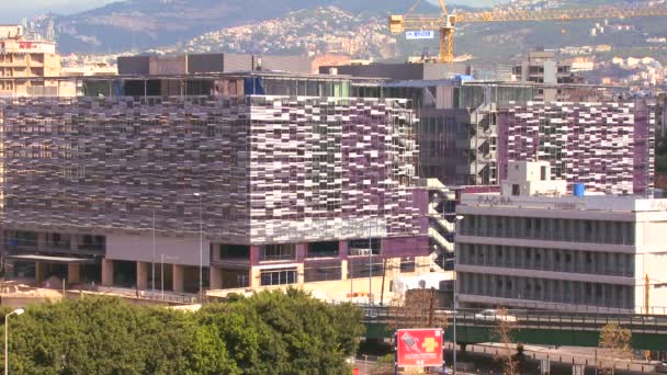 Un complejo de oficinas en Beirut — Vídeos de Stock