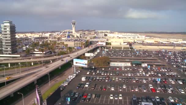Los angeles Uluslararası Havaalanı — Stok video