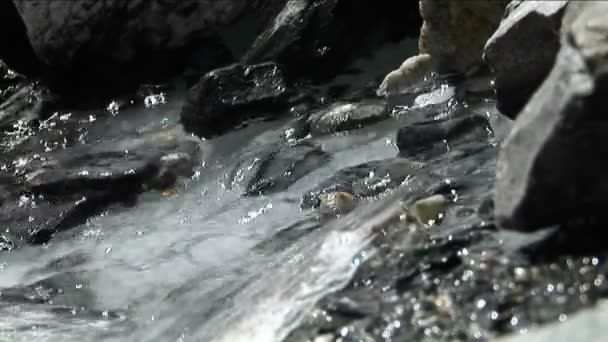 Focus from rocks — Stock Video