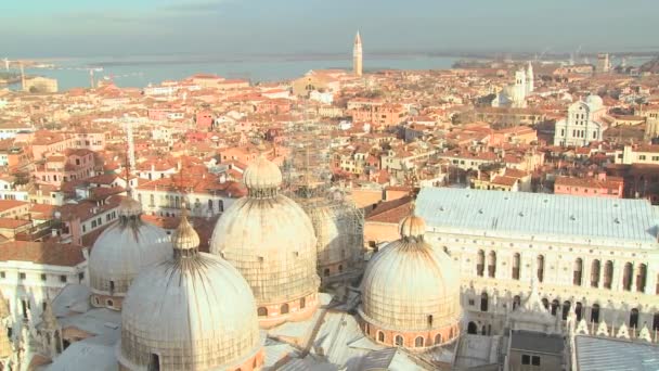 Přehled o Benátky, Itálie — Stock video