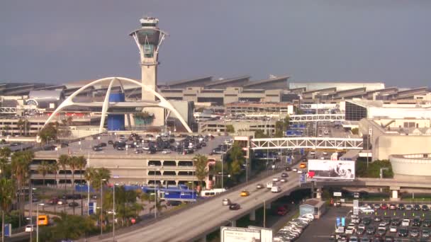 Aeroporto Internacional de Los Angeles — Vídeo de Stock