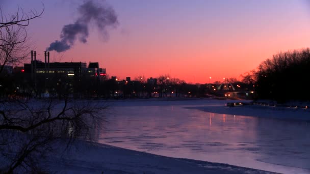 Downtown Winnipeg, Manitoba — Stock Video