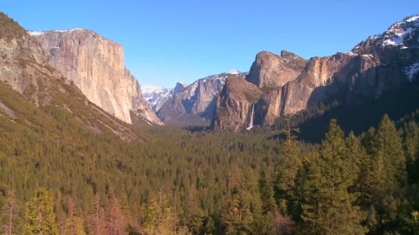 Taman Nasional Yosemite — Stok Video