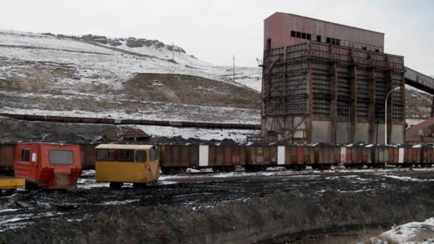 Campo de mineração abandonado na Argentina — Vídeo de Stock