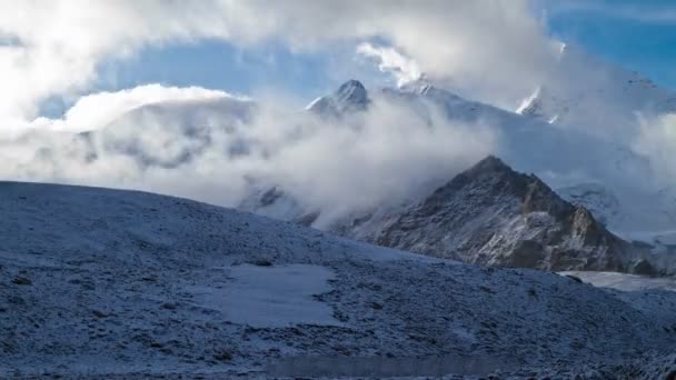 Cho oyu aus dem Nomadenlager — Stockvideo