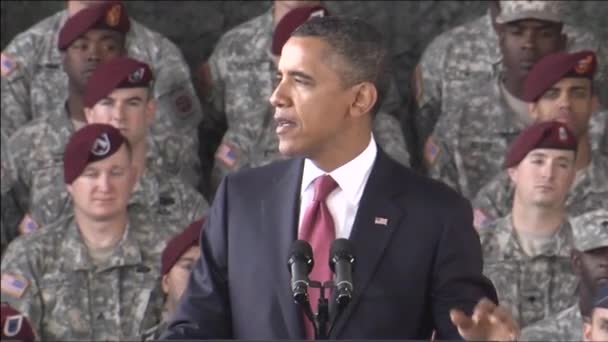 Discours du président Barack Obama — Video