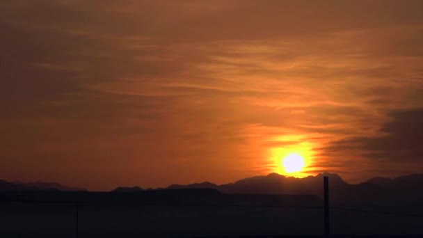 リモート アフガニスタンの砂漠で米軍基地 — ストック動画