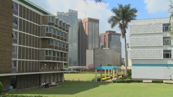 Universidad de Nairobi en Kenia — Vídeos de Stock