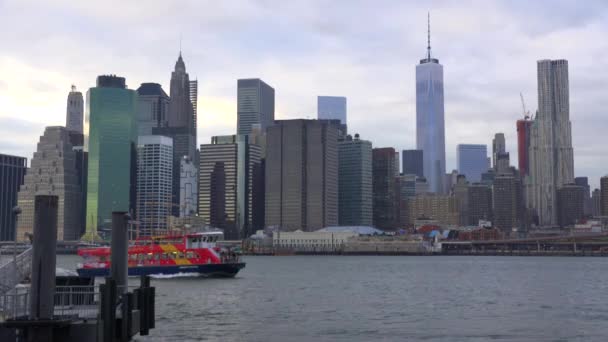Aşağı Manhattan bölgesi — Stok video
